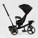 Триколісний Велосипед-коляска Best Trike 6390 - 65-701, з поворотним сидінням, батьківська ручка, чорний 514170 фото 5