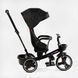 Триколісний Велосипед-коляска Best Trike 6390 - 65-701, з поворотним сидінням, батьківська ручка, чорний 514170 фото 2