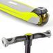 Самокат триколісний BestScooter JS-20815 зі знімним сидінням, алюмінієве кермо, колеса зі світлом, Салатовий з сірим 491671 фото 6