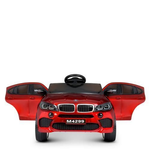 Детский электромобиль джип M 4299EBLRS-3 4х45W 12V9AH красный 508385 фото