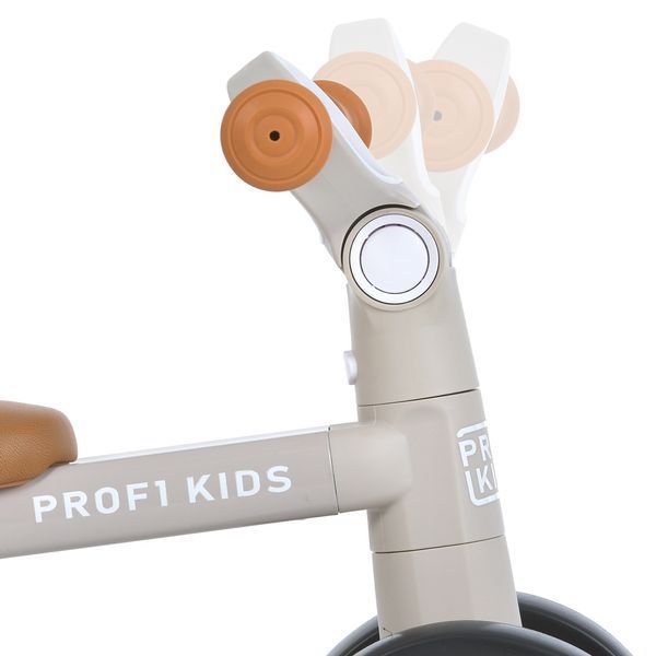 Дитячий велобіг PROF1 KIDS MBB 1020-1 алюмінієва рама, колеса 7", бежевий 618496 фото