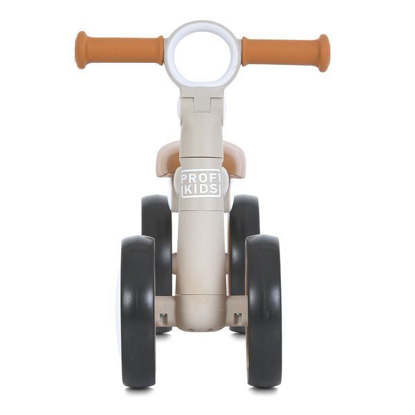 Дитячий велобіг PROF1 KIDS MBB 1020-1 алюмінієва рама, колеса 7", бежевий 618496 фото
