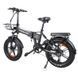 Электровелосипед Maraton Trigo 750 Вт, 48V 13Ah, колёса 20"&times;4", Shimano 7 скоростей Черный 613416 фото 2