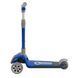 Самокат триколісний Best Scooter RS-8999, складаний алюмінієвий кермо, колеса PU зі світлом, Синій 454242 фото 3