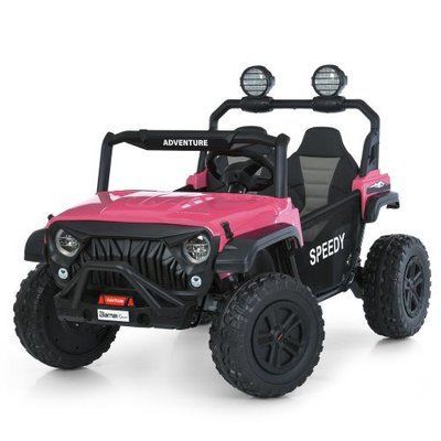 Детский джип Bambi Racer M 6206EBLR 2 места 4x45W 24V розовый 622379 фото