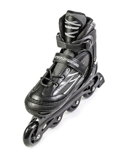 Раздвижные ролики Scale Sports черные, Adult Skates, размер 41-44 2773 фото