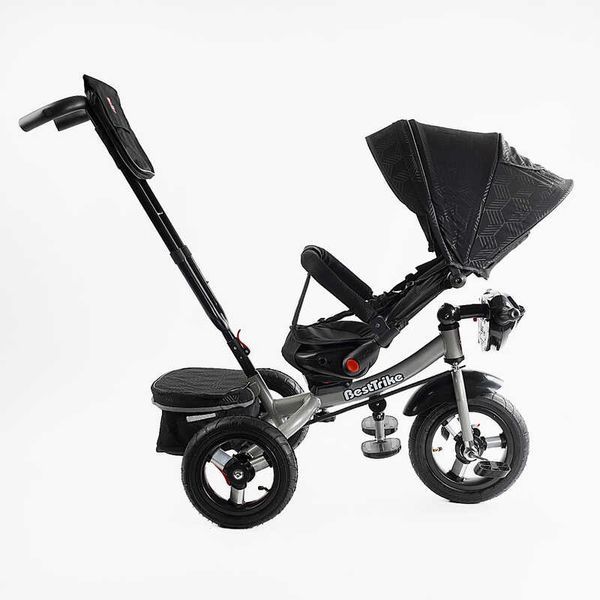Дитячий велосипед-візок BestTrike 6088 F &ndash; 695-12 триколісний чорний 586755 фото