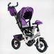 Дитячий велосипед триколісний Best Trike 3390 / 15-708 з пультом і фарою фіолетовий 487861 фото 4