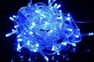 Гірлянда ВУЛИЦЯ 200LED RD-7055 Колір синій 10 метрів 474177 фото