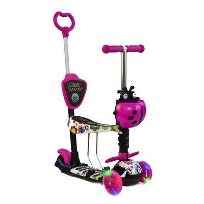 Трехколесный самокат 5в1 Best Scooter 74230, АБСТРАКЦИЯ 411109 фото