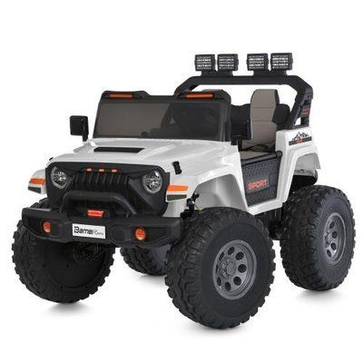 Детский джип Bambi Racer M 6204EBLR-1 2 места 24V 4x45W белый 624010 фото
