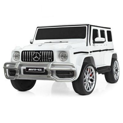 Електромобіль дитячий Джип M 4259EBLR-1 4 мотори 2 місця білий 506289 фото