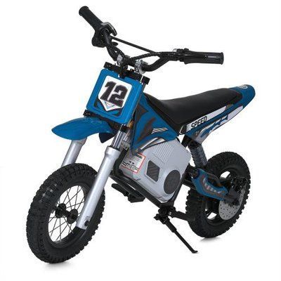 Дитячий електромотоцикл Bambi Racer M 5776AL-4 24V 250W Синій 540694 фото