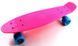 Пенні борд Penny Board Малиновий, Матові колеса 3219 фото 2