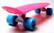 Пенні борд Penny Board Малиновий, Матові колеса 3219 фото 5