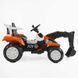 Детский трактор электрический Joy Т-74430 со звуками, музыкой, светом, 6 V, 25 W, оранжевый 608189 фото 2