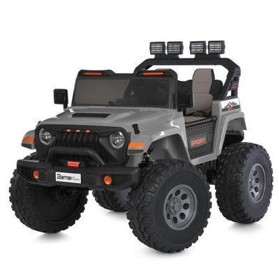 Детский джип Bambi Racer M 6204EBLR-11 2 места 24V 4x45W серый 624011 фото