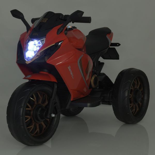 Детский электромобиль Мотоцикл M 5050ELR-2 2&times;25W 12V9AH черный 641027 фото