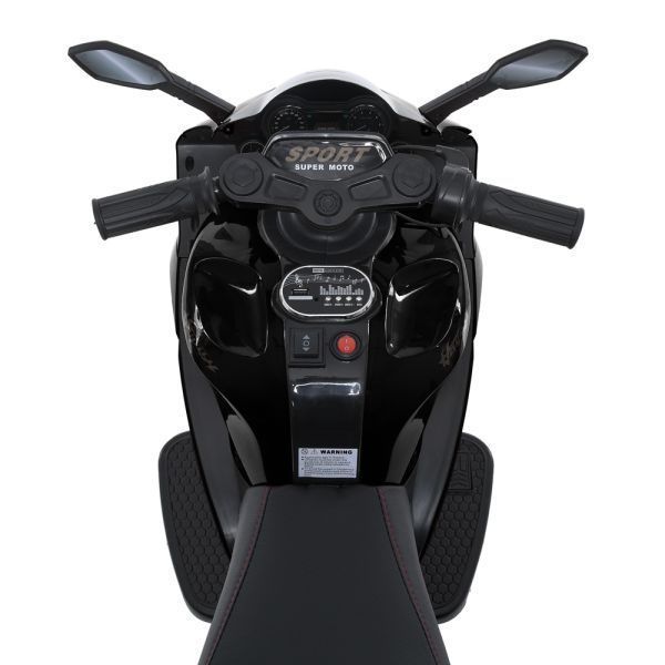 Детский электромобиль Мотоцикл M 5050ELR-2 2&times;25W 12V9AH черный 641027 фото