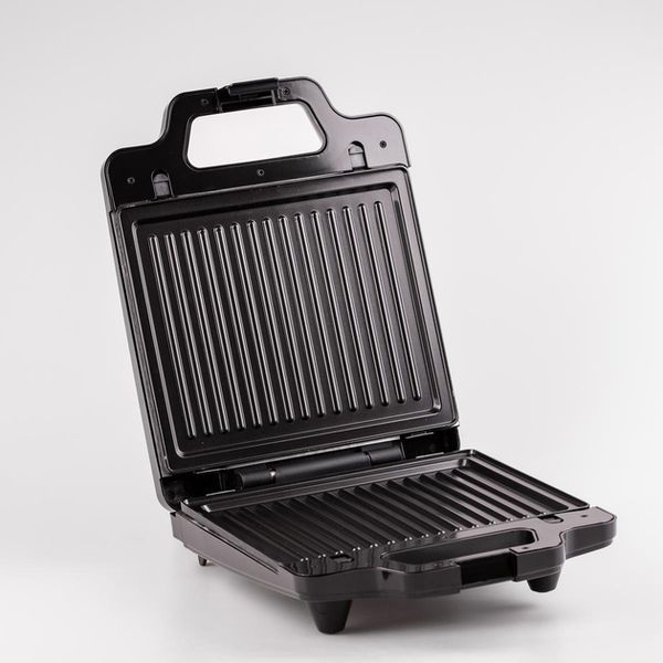 Сендвічниця електрична Sokany SK-BBQ-852 з 3 насадками, двосторонній нагрів і антипригарне покриття 1400 Вт 546399 фото
