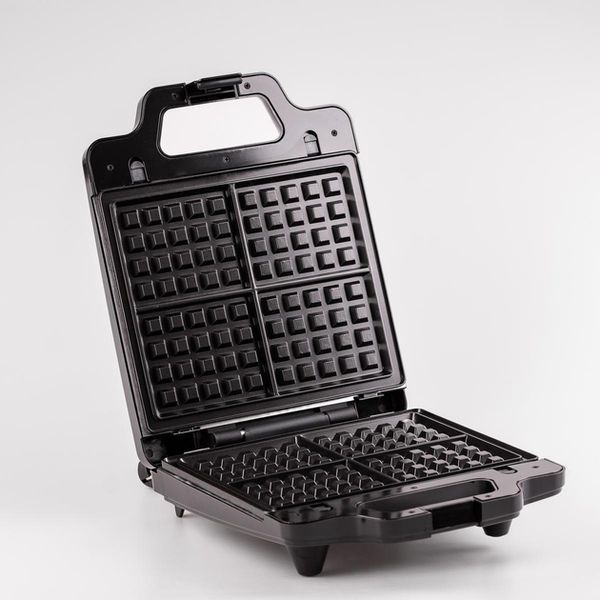 Сендвічниця електрична Sokany SK-BBQ-852 з 3 насадками, двосторонній нагрів і антипригарне покриття 1400 Вт 546399 фото