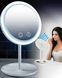 Круглое настольное зеркало с подсветкой и вентилятором beauty breeze mirrorAND LY-699 551818 фото 1