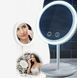 Круглое настольное зеркало с подсветкой и вентилятором beauty breeze mirrorAND LY-699 551818 фото 3