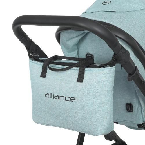 Коляска дитяча універсальна 2в1 El Camino ME 1069 Alliance Denim Ash Blue, блакитний 506979 фото