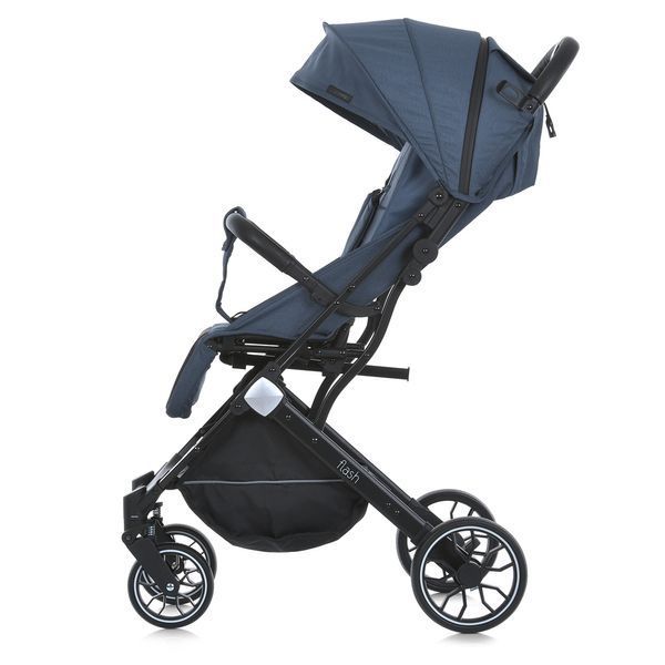 Детская коляска прогулочная Bambi M 5727 FLASH Blue синяя, книжка 531048 фото
