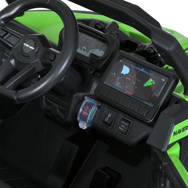Дитячий електромобіль Bambi Racer Джип M 5099EBLR-5 24V зелений, 4 мотори 200W, EVA колеса, екошкіра 537134 фото