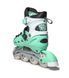 Ролики Scale Sports Бирюзовые LF 905, размер 38-41, светящиеся колеса 7066 фото 6