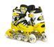 Детские роликовые коньки Scale Sports LF 905 раздвижные 29-33 желтый 2760 фото 1