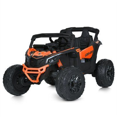 Електромобіль дитячий Bambi Racer M 5099EBLR джип 24V 4WD помаранчевий 537135 фото