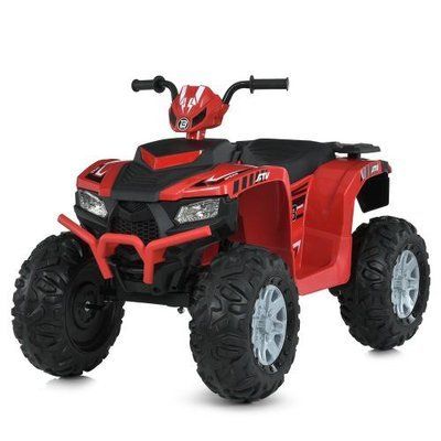 Дитячий електроквадроцикл Bambi Racer M 6060EL-3 двомісний 24V 2х35W червоний 619134 фото