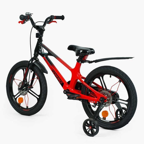 Велосипед детский двухколесный CORSO Elite ELT-18375 18" магниевый красный 538443 фото