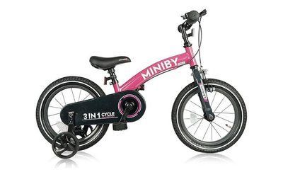 Велосипед-беговел 3в1 Q Play MiniBy New 2.5-8 лет розовый 634495 фото