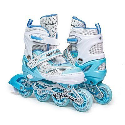 Детские роликовые коньки Happy Tiffany раздвижные 38-42 тиффани 469371 фото