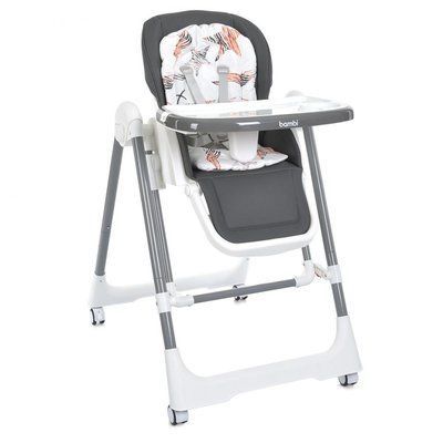 Стільчик Bambi M 5897 з 5-точковим ременем Сірий 618142 фото