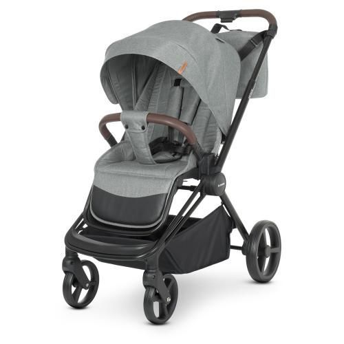 Коляска детская универсальная 2в1 El Camino ME 1091-B PERSONA Gray, серый 507067 фото