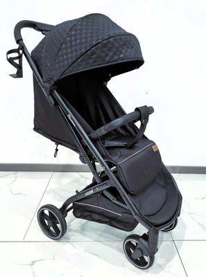 Прогулянкова коляска-книжка JOY Elegans A-50463 до 15 кг алюмінієва рама чорна 608266 фото