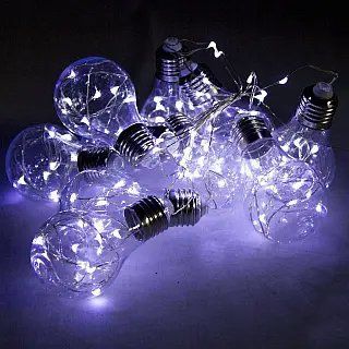 Гірлянда RD-9010 Лампа Едісона LED Білий 2,5 м 474189 фото