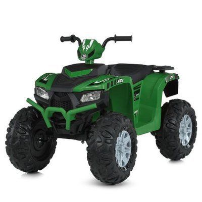 Квадроцикл дитячий Bambi Racer M 6060EL-5 24V 2 місця зелений 619136 фото