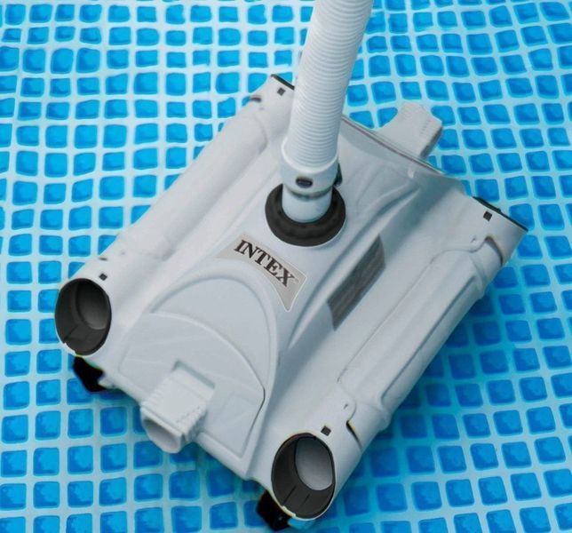 Автоматический подводный робот-пылесос Intex 28001, вакуумный, для очищения дна бассейна 478474 фото