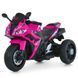 Електромотоцикл дитячий M 6273EL-8 12V з EVA колесами та Bluetooth рожевий 631065 фото 1