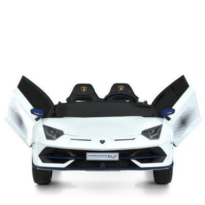 Дитячий електромобіль Bambi Racer M 6026EBLR-1 2 місця 4x45W Білий 619138 фото