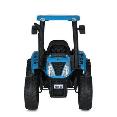 Дитячий електротрактор Bambi Racer M 4643EBLR-4 24V 2x200W Синій 618455 фото