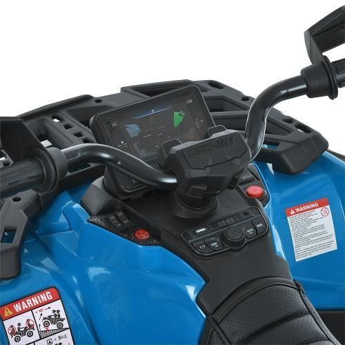 Квадроцикл детский M 6080EL-4(24V) 4 мотора 24V EVA колеса синий 634237 фото