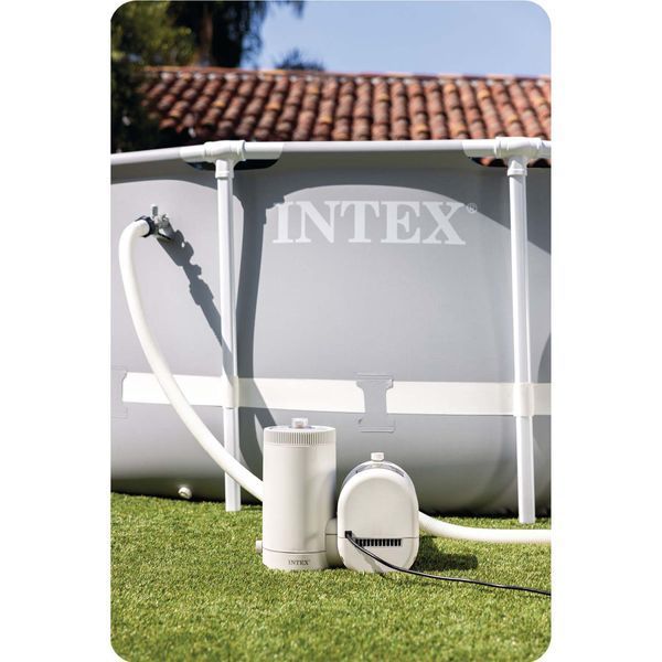 Картриджный насос-фильтр Intex 26634 C2500 для бассейна, 9463 л/ч, 220 В 585276 фото