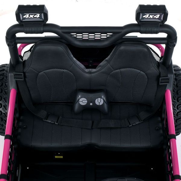 Дитячий джип Bambi Racer M 6208EBLR-8 24V 4x45W 2 місця рожевий 621822 фото