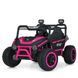 Дитячий джип Bambi Racer M 6208EBLR-8 24V 4x45W 2 місця рожевий 621822 фото 1